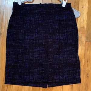 Banana republic factory‎ skirt blue/black 6P